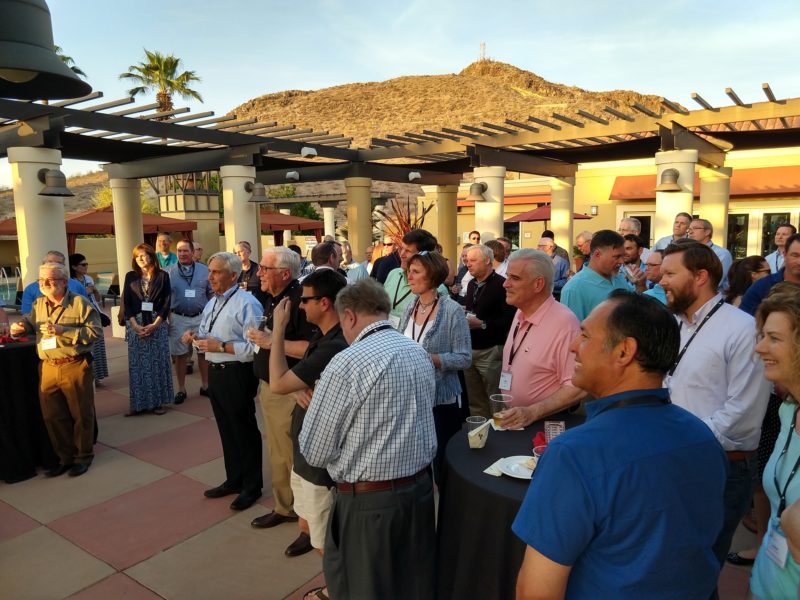 2018 NFRA Executive Conference Outdoor Reception with Attendees