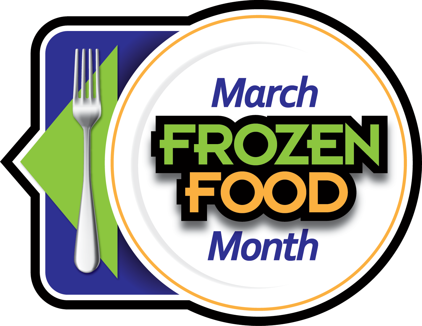 March Frozen Food Month Logo